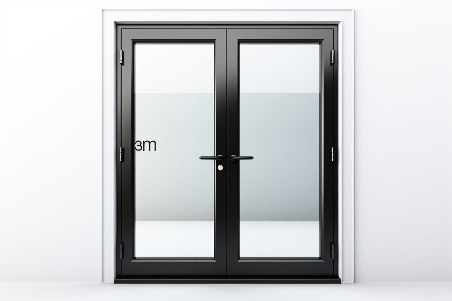 ALUMINUM FRENCH DOOR 72"WX96"H IMAGE 3