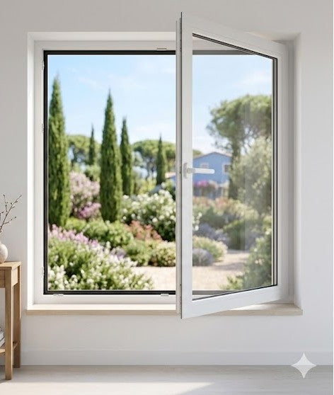 Aluminium Casement Window - 36" x 36" Single Panel