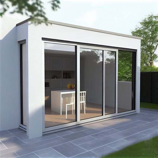 ALUMINUM SLIDING DOOR 96"WX96"H IMAGE 0