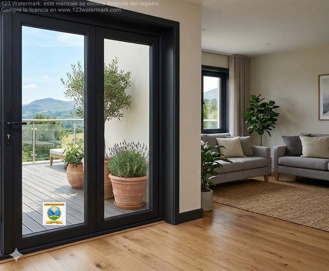 72"X96" CUSTOM ENERGY EFFICIENT ALUMINUM BIFOLD DOOR