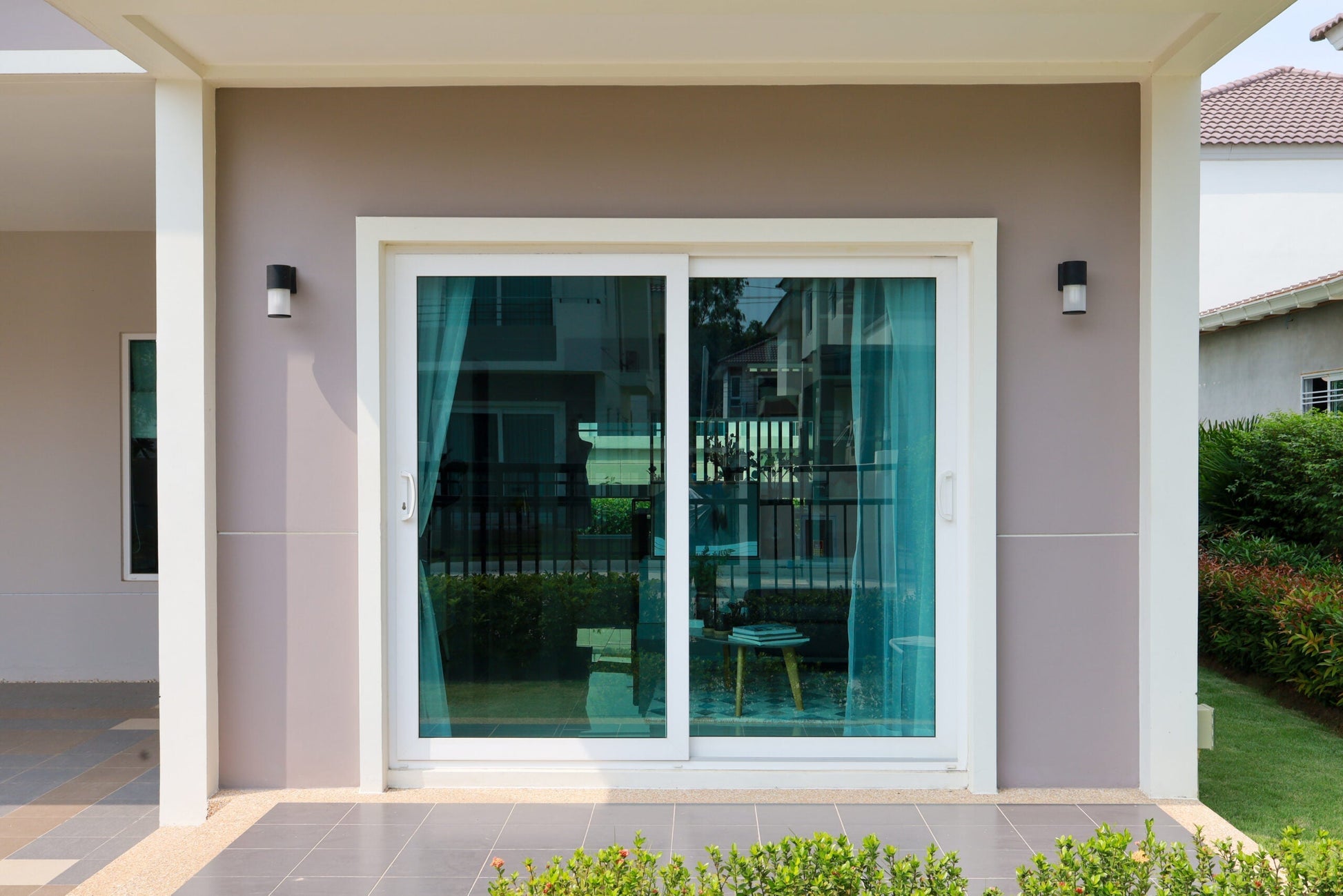 ALUMINUM SLIDING DOOR 108"WX96"H IMAGE 8