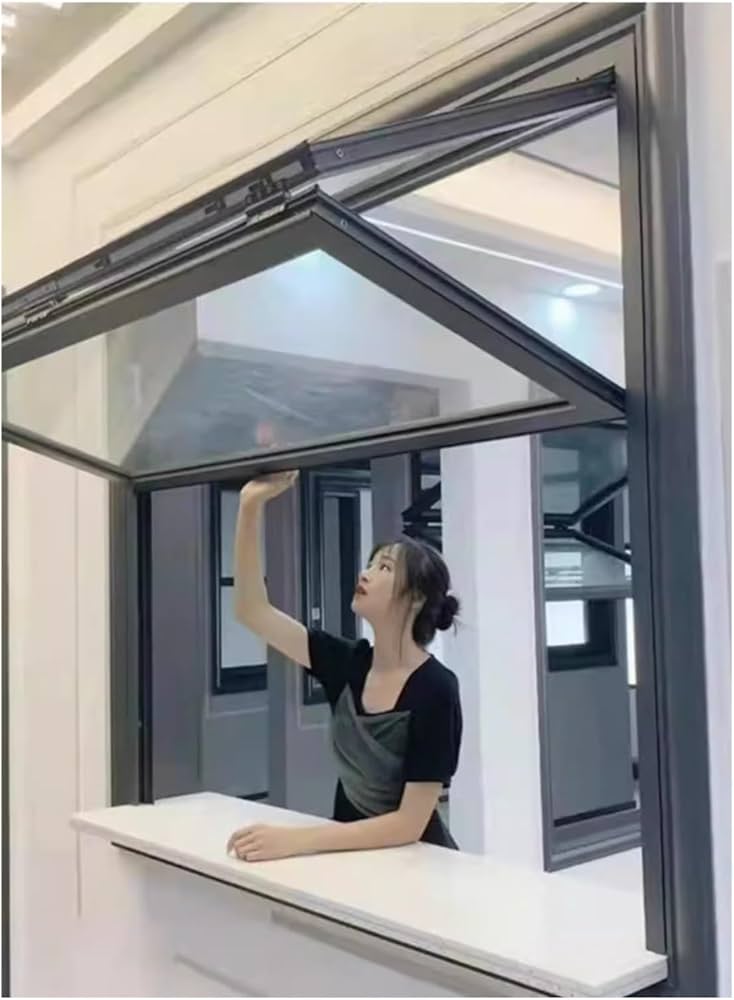 ALUMINUM FOLDING UP WINDOW 60"WX48"H IMAGE 0