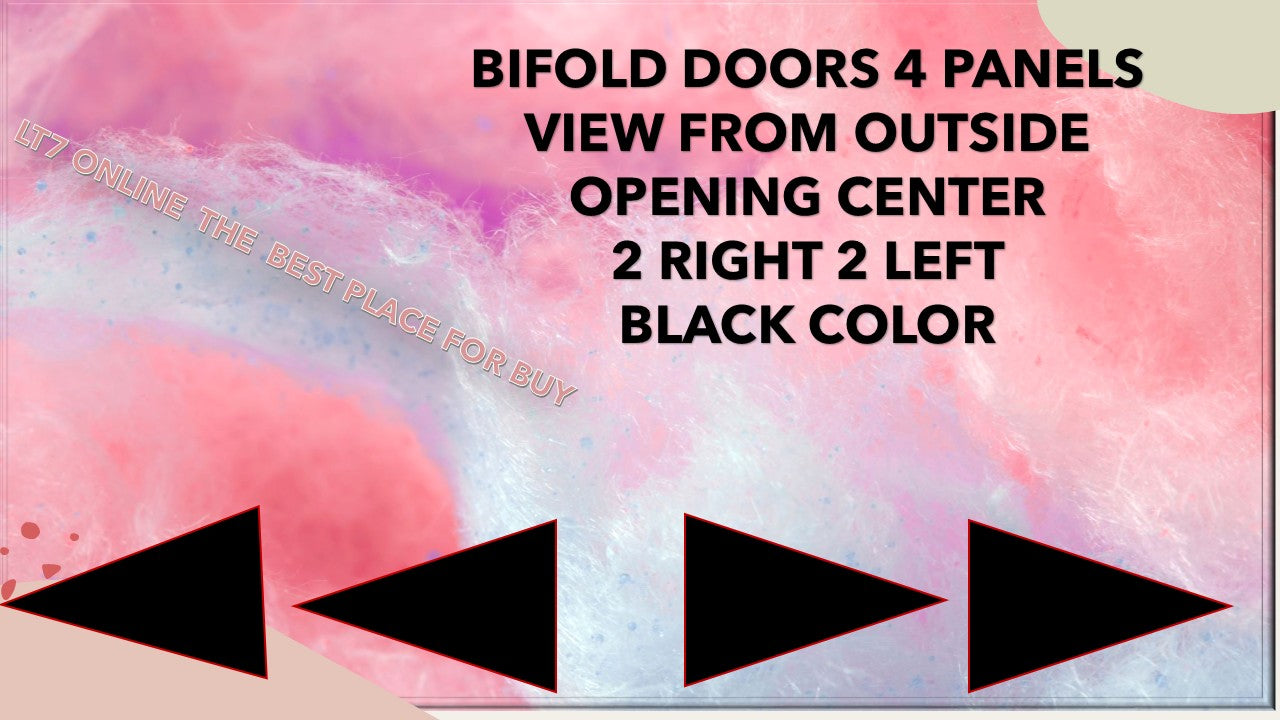 144"X96" CUSTOM ENERGY-EFFICIENT ALUMINUM BIFOLD DOOR