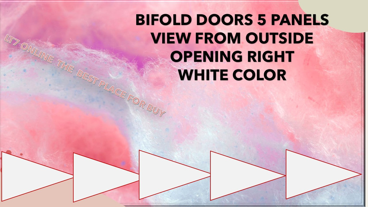 144"X96" CUSTOM ENERGY-EFFICIENT ALUMINUM BIFOLD DOOR