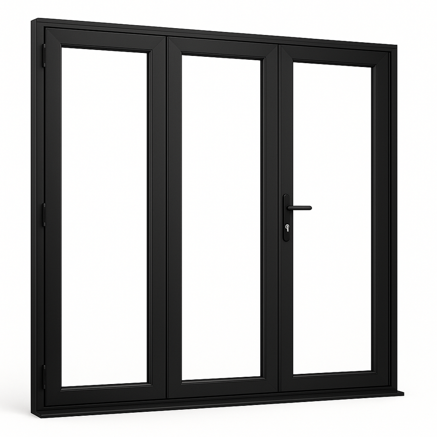 96"X80" CUSTOM ENERGY EFFICIENT ALUMINUM BIFOLD DOOR