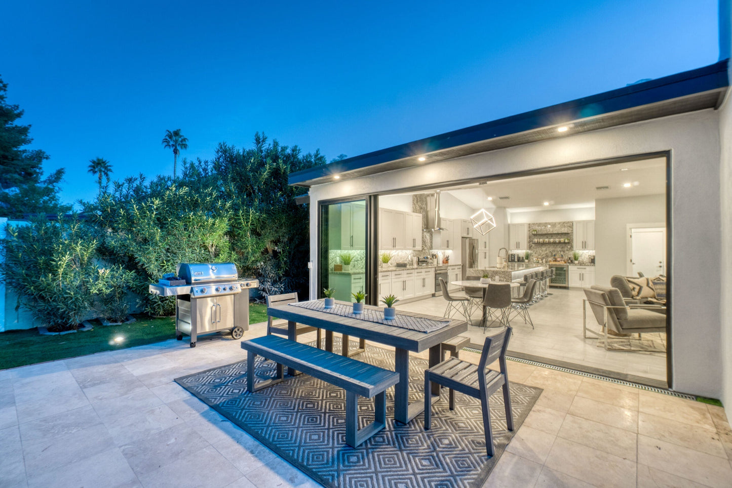 ALUMINUM SLIDING DOOR 144"WX80"H IMAGE 6