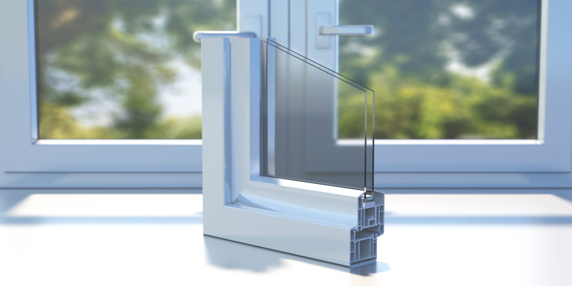 ALUMINUM BIFOLD DOOR 144"WX96"H - OUT SWING FROM EXTERIOR VIEW IMAGE 8