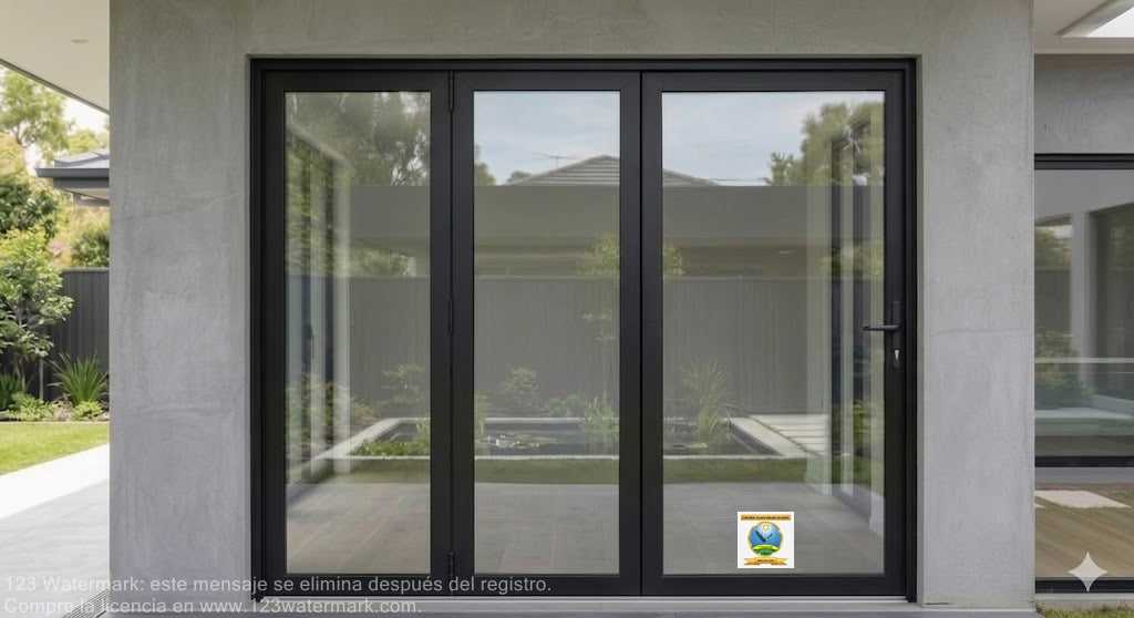 72"X80" CUSTOM ENERGY EFFICIENT ALUMINUM BIFOLD DOOR