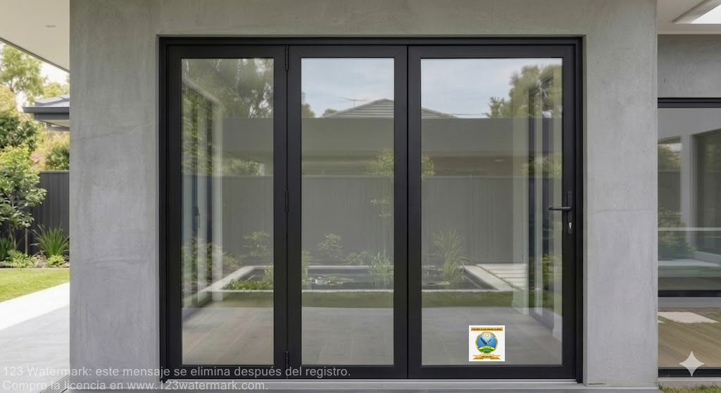 72"X96" CUSTOM ENERGY EFFICIENT ALUMINUM BIFOLD DOOR
