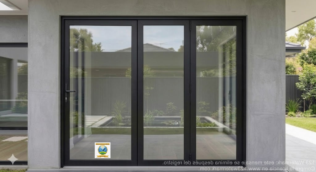 72"X96" CUSTOM ENERGY EFFICIENT ALUMINUM BIFOLD DOOR