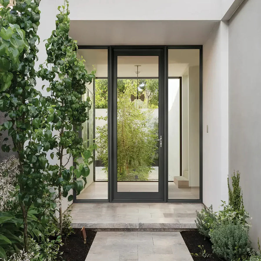 37.5"X80" CUSTOM ENERGY-EFFICIENT ALUMINUM FRENCH DOORS