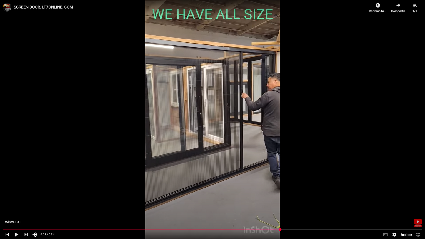 Screen Door   white color