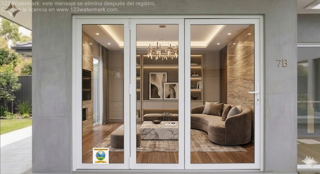 72"X96" CUSTOM ENERGY EFFICIENT ALUMINUM BIFOLD DOOR
