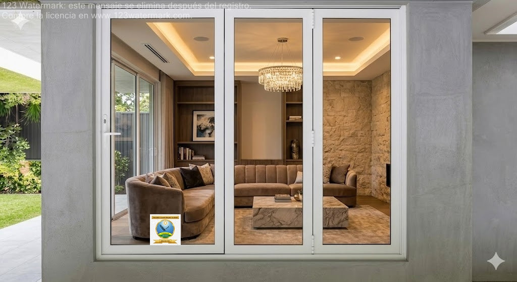 72"X96" CUSTOM ENERGY EFFICIENT ALUMINUM BIFOLD DOOR