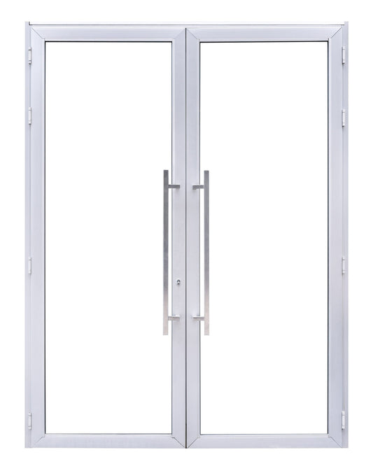 ALUMINUM FRENCH DOOR 60"WX96"H IMAGE 0