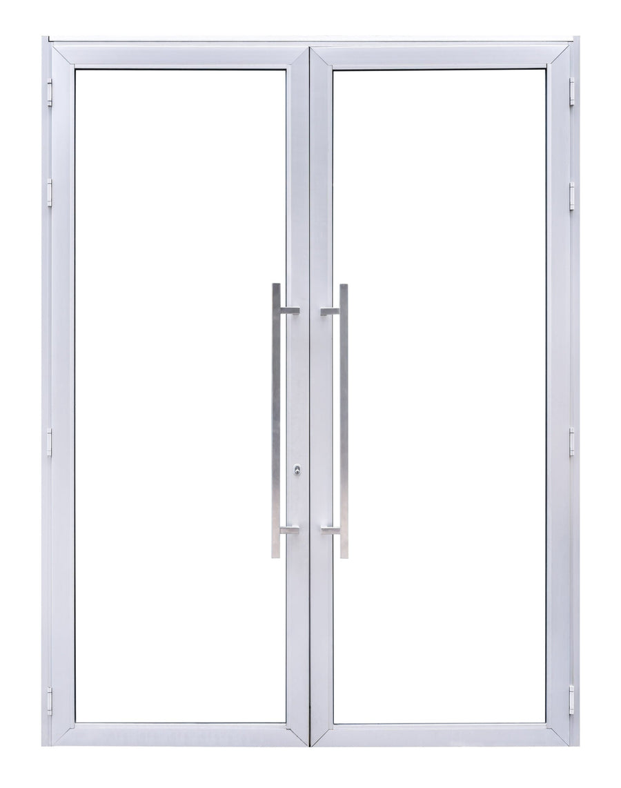 ALUMINUM FRENCH DOOR 60"WX96"H IMAGE 0