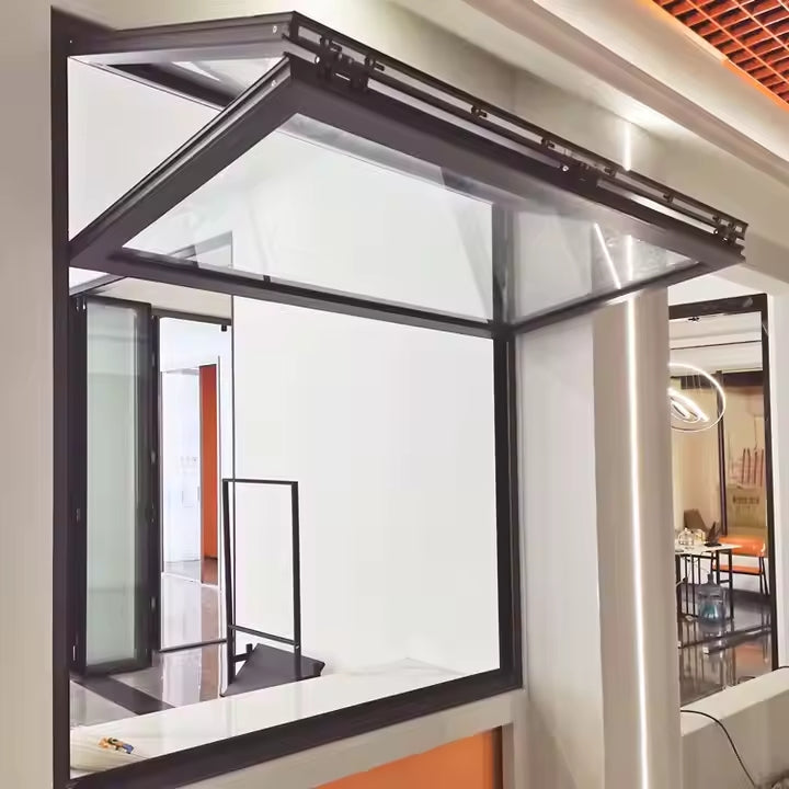 ALUMINUM FOLDING UP WINDOW 48"WX48"H IMAGE 4