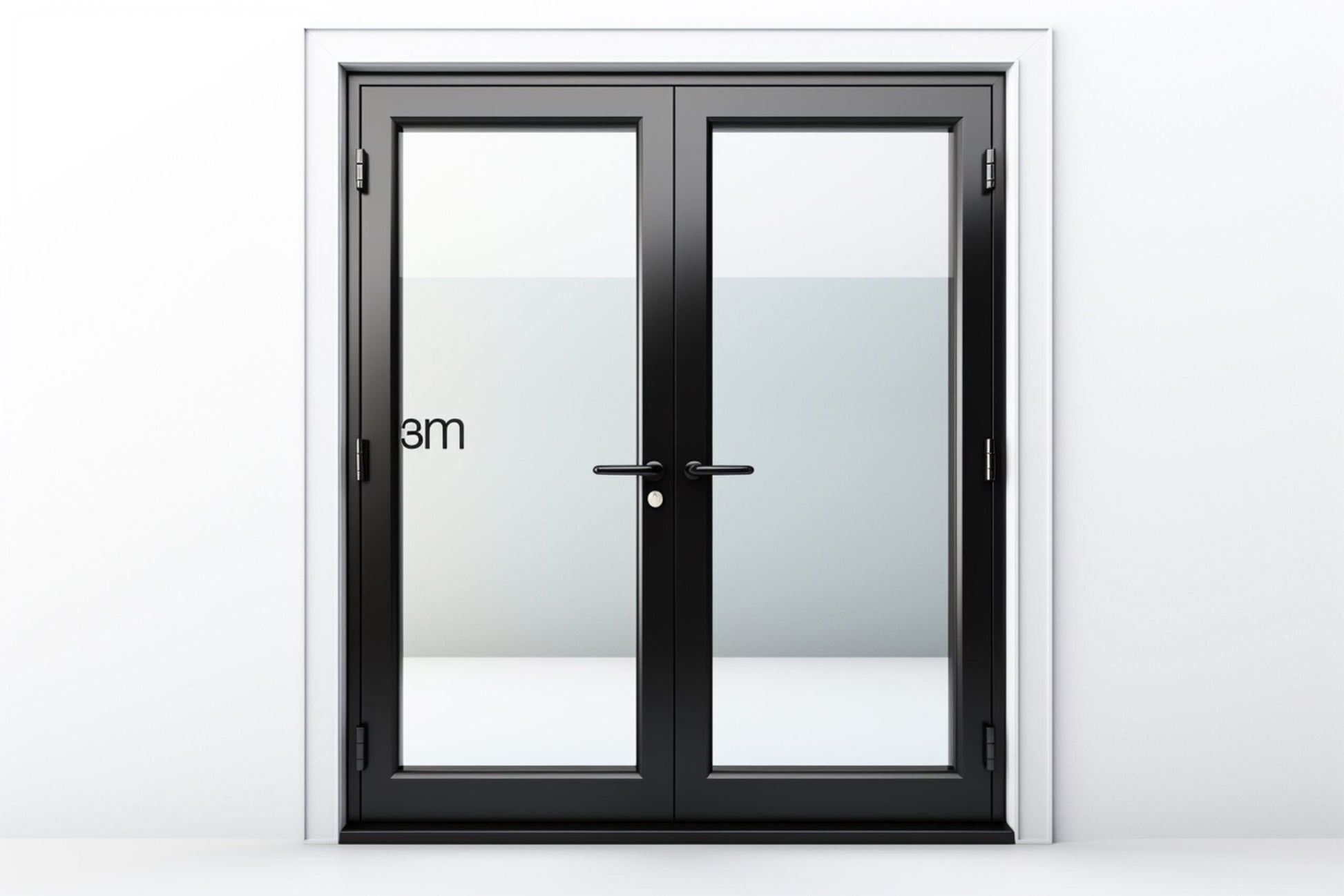 ALUMINUM FRENCH DOOR 60"WX80"H IMAGE 3